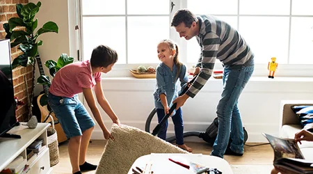 فوائد تمیزکردن خانه به خصوص برای خانم های خانه دار