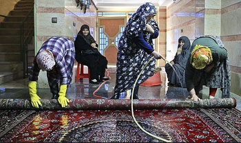 خانه تکانی بدون کمر درد