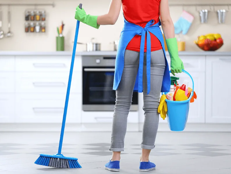 کلیپ دیدنی از نظافت منزل